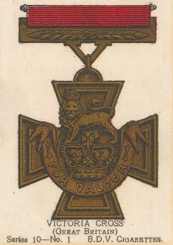 BDV Cigarettes, British Army - Victoria Cross, 1920 c.