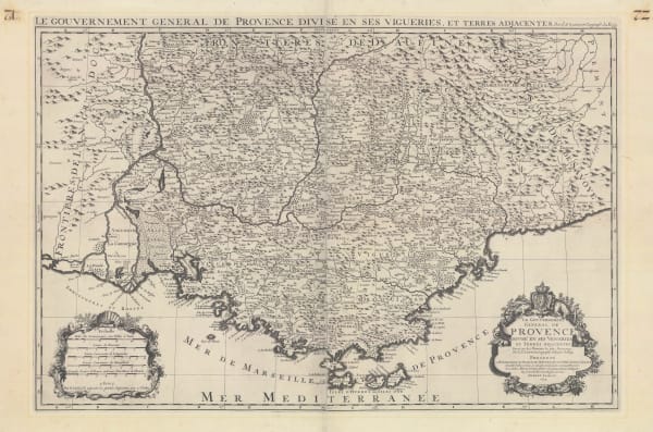 Alexis-Hubert Jaillot, Provence, 1692