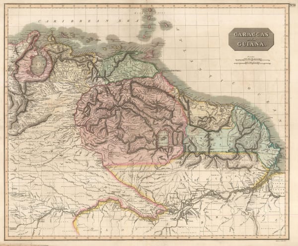 John Thomson, Venezuela Guyana, Suriname and French Guiana, 1814 c.