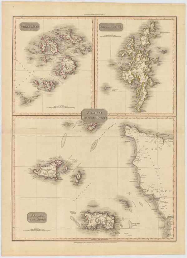 John Pinkerton, Scilly Isles, Shetland and Channel Islands, 1814
