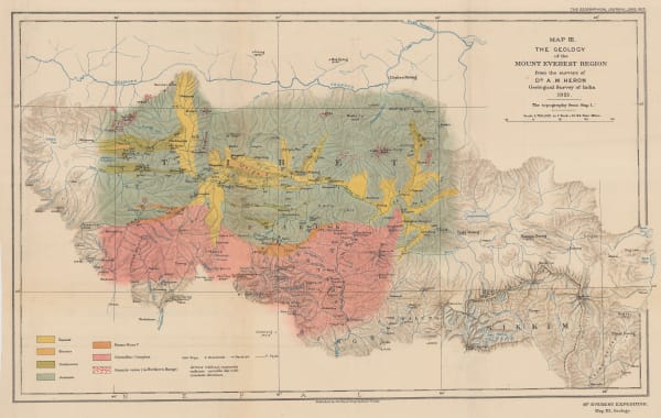 Royal Geographical Society (RGS), The Geology of the Mount Everest Region, 1922