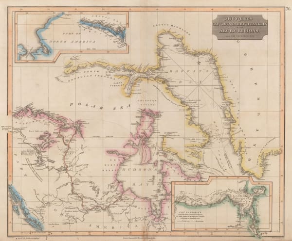 John Thomson, Discoveries of Ross, Parry & Franklin in the Arctic , 1830 c.