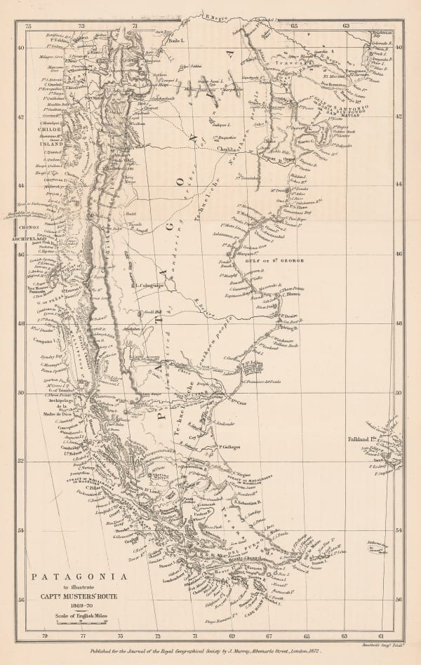Royal Geographical Society (RGS), Patagonia, 1872