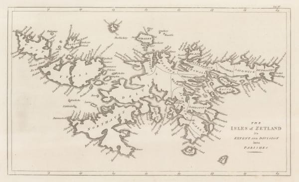 John Cary, The Isles of Zetland, 1805