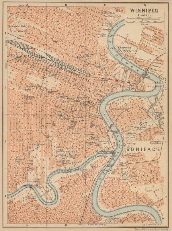 Karl Baedeker, Winnipeg, 1898
