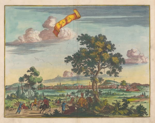 Olfert Dapper, Iran - Saba (Saveh), 1681
