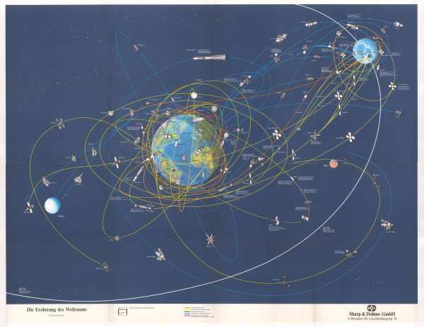 Hallwag, The Conquest of Space, 1969