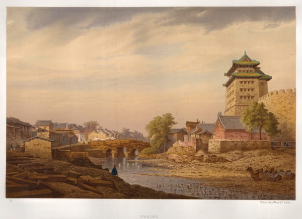Wilhelm Korn, China - Peking/Beijing RARE, 1864