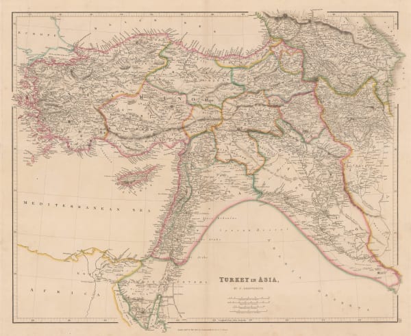 John Arrowsmith, Turkey in Asia, 1832
