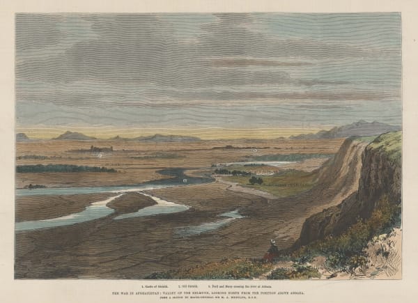 Illustrated London News (ILN), Afghanistan - Helmand Valley Looking North, 1880