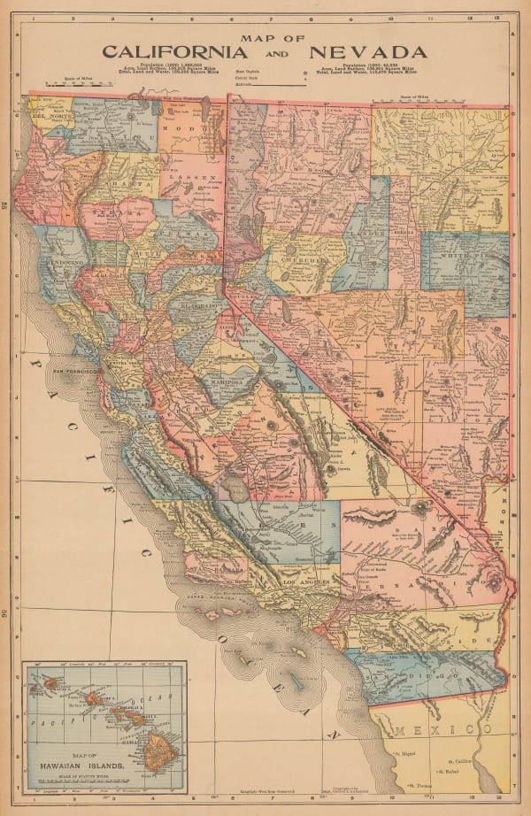 Mast Crowell & Kirkpatrick, California and Nevada, 1897
