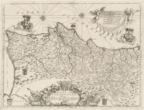 Vincenzo Coronelli, Portugal, 1696