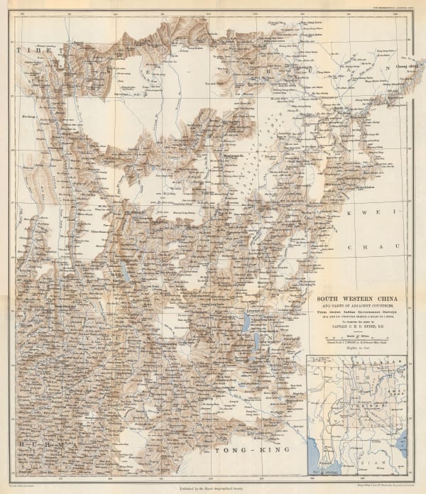 Royal Geographical Society (RGS), South Western China, 1903