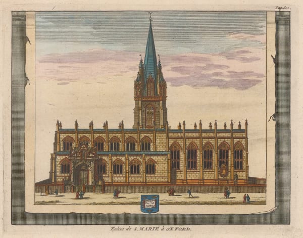 Pieter Van der Aa, Oxford University - St Mary's Church, Oxford, 1727