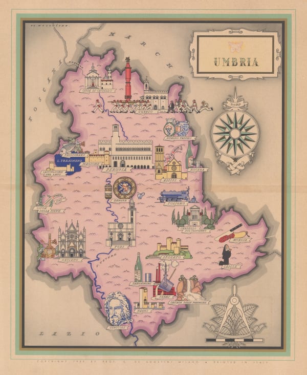Giovanni De Agostini, Umbria, 1939
