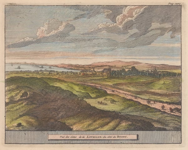 Pieter Van der Aa, Scotland - Lothian Coast, 1727