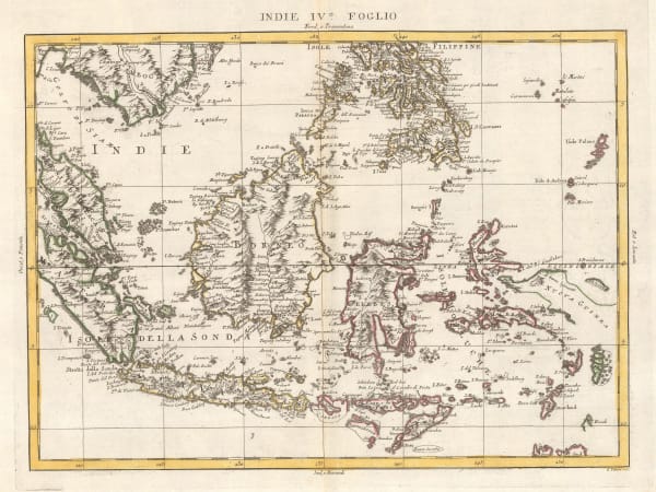 Antonio Zatta, South East Asia, 1780