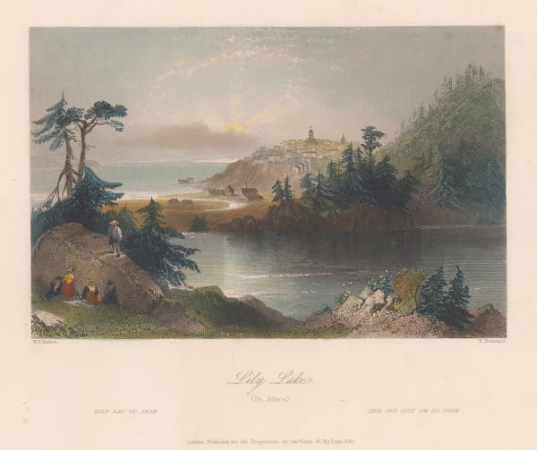 William Bartlett, Newfoundland - Saint John, 1840 c.