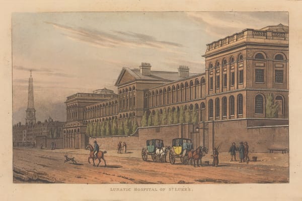 John Papworth, London - Old Street, St Luke's Lunatic Hospital, 1816