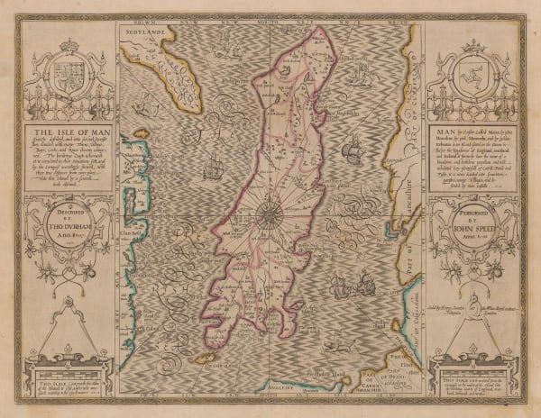 John Speed, The Isle of Man, 1743