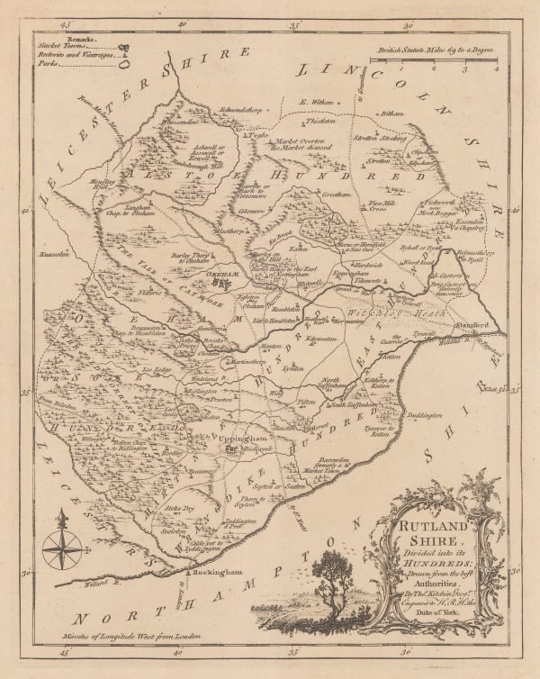 Thomas Kitchin, Rutlandshire, 1770 c.