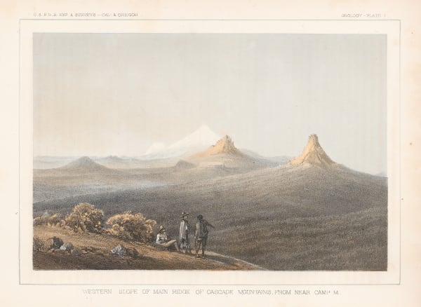 United States Pacific Railroad Expeditions (USPRR), Oregon - Cascade Range, 1855 c.