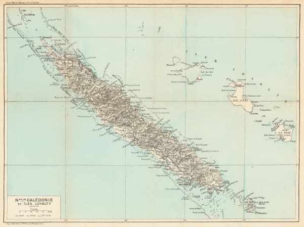 Cottreau & Le Chartier, M & H., New Caledonia and Loyalty Islands, 1911