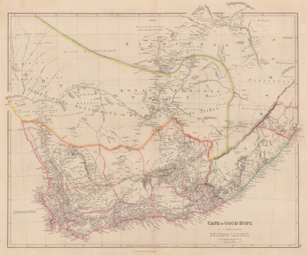 John Arrowsmith, Cape of Good Hope, 1842
