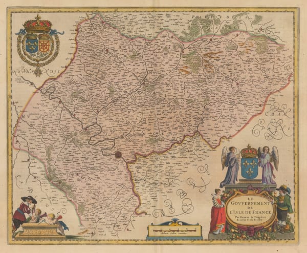 Jan Jansson, Île-de-France, 1666