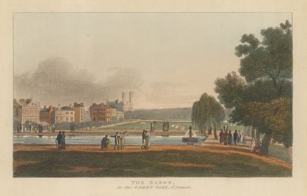 John Papworth, London - Green Park, 1816