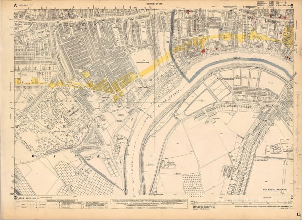 Ordnance Survey, Chiswick, 1936 c.