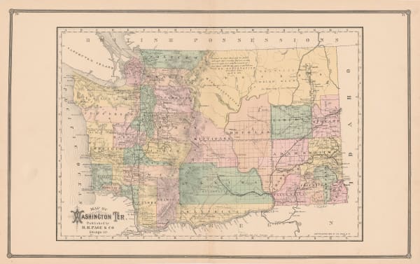 H.R. Page & Co., Washington Territory, 1886
