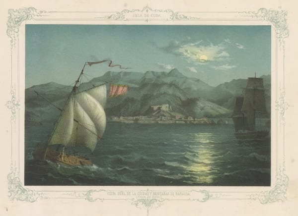 Frédéric (Federico) Mialhe, Cuba - Baracoa, 1855