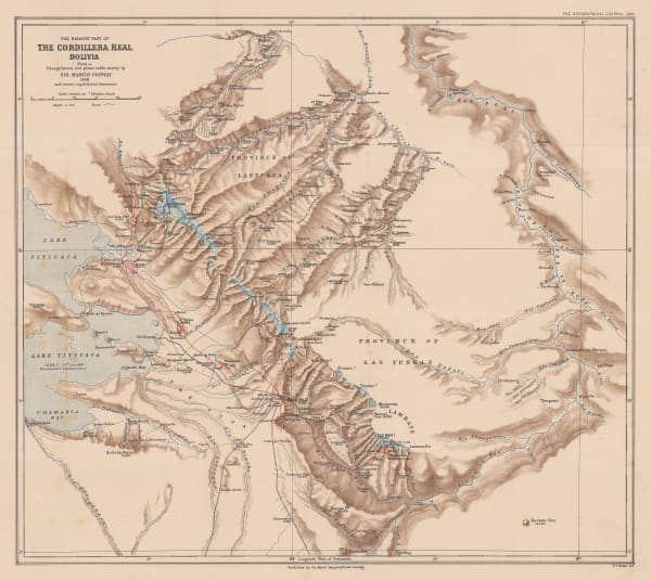 Royal Geographical Society (RGS), La Paz and environs, 1900