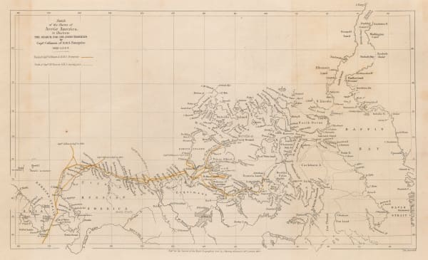 Royal Geographical Society (RGS), The Northwest Passage and the Search for Sir John Franklin, 1855
