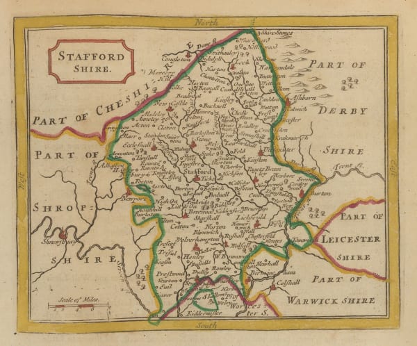 John Seller, Staffordshire, 1787
