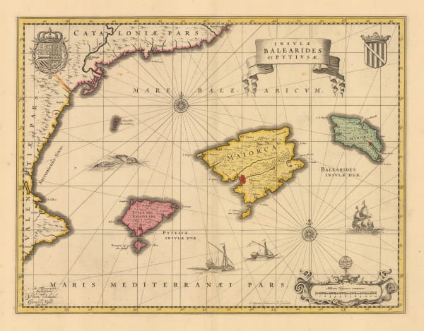 Valk & Schenk, The Balearic Islands, 1710 c.