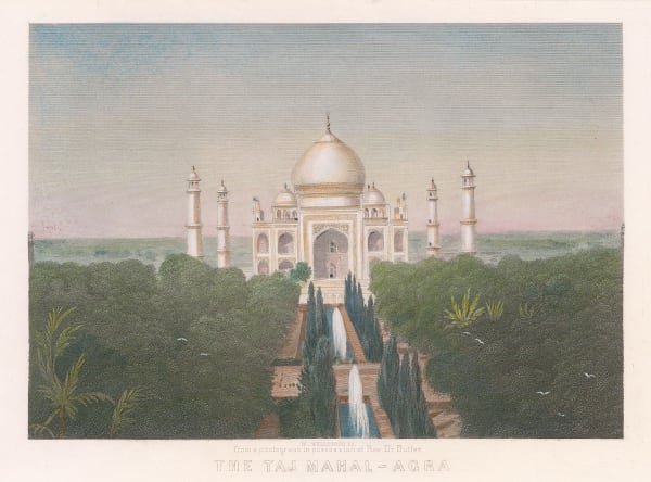 William Wellstood, India - Agra, Taj Mahal, 1869 c.
