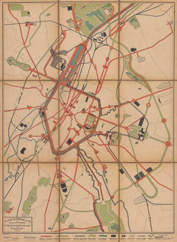 G. Exsteen, Brussels (Bruxelles), 1907 c.