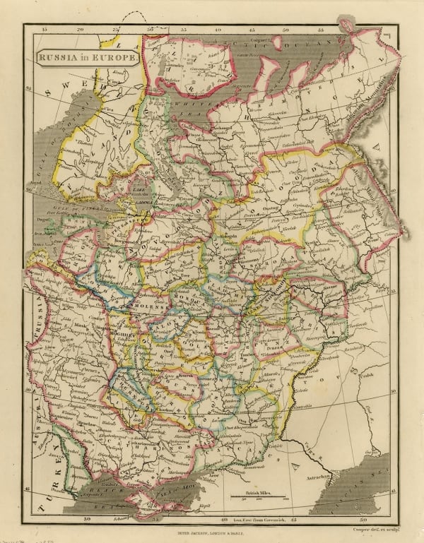 Peter Jackson, Russia in Europe, 1850 c.