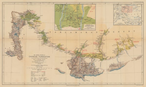 Royal Geographical Society (RGS), Xinjiang province, western China, 1902
