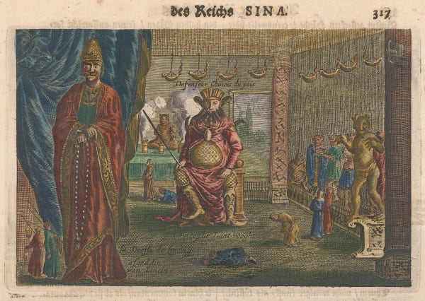 Johan Nieuhoff, China - Chinese gods, 1660 c.