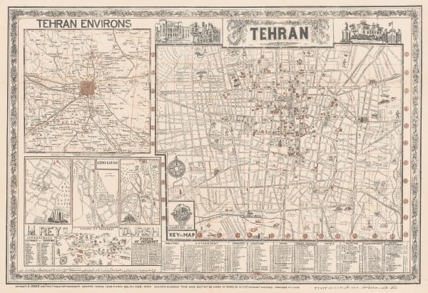 Abbas Sahab, Tehran and its Environs, 1956