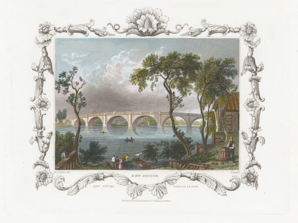 William Tombleson, London - Kew Bridge, 1845