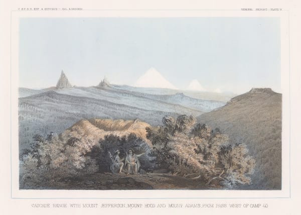 United States Pacific Railroad Expeditions (USPRR), Oregon - Cascade Range, 1857