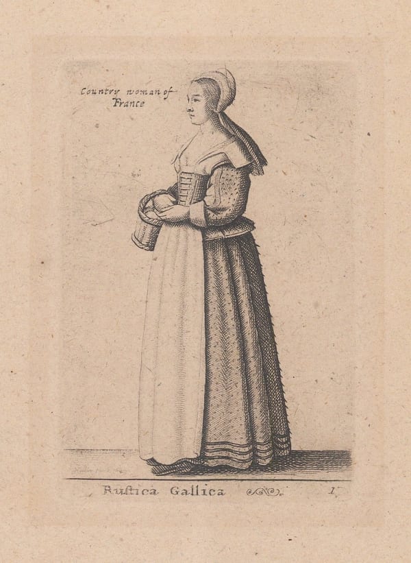 Wenceslaus Hollar, France - Theatrv Mvliervm, 1794