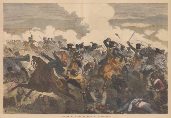 Illustrated London News (ILN), Crimean War - Battle of Balaclava, 1854