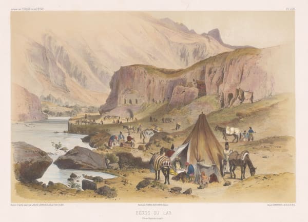 Xavier de Hell, Iran - Lars (Larestan), 1853
