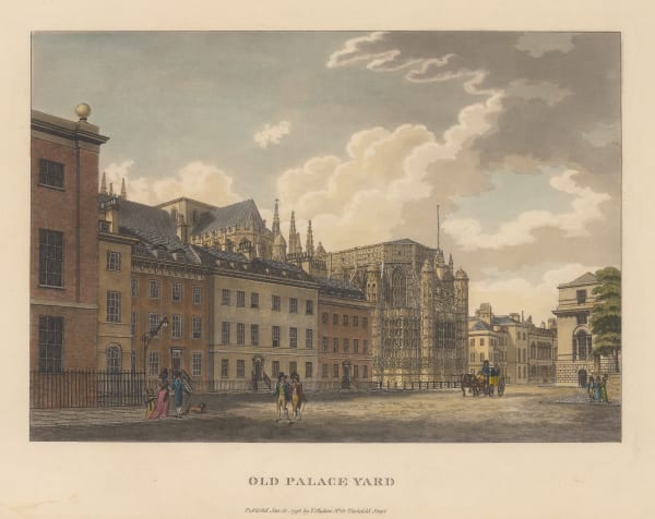 Thomas Malton, London - Westminster - Old Palace Yard, 1792