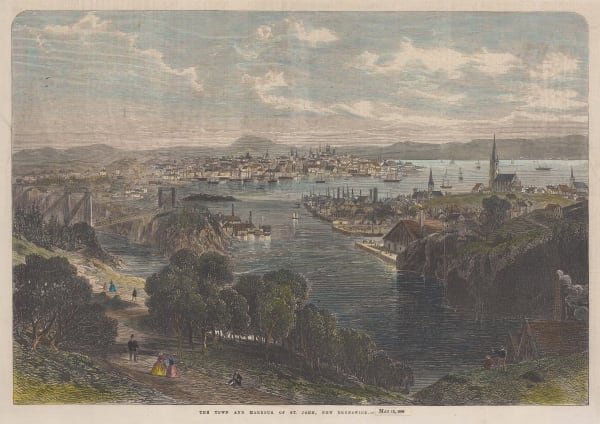 Illustrated London News (ILN), New Brunswick - St John, 1866